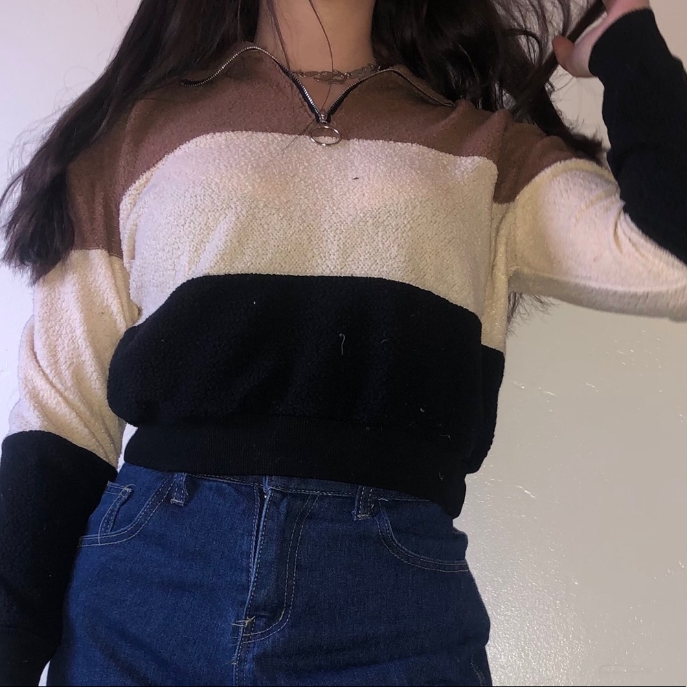 Fuzzy sweater
